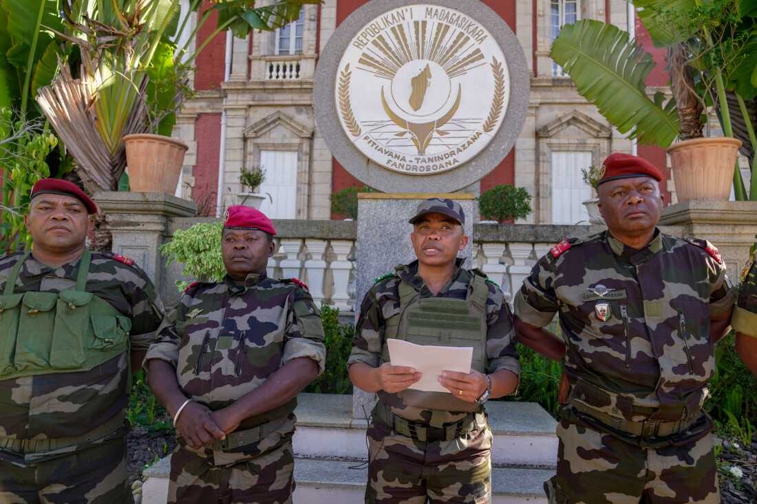 madagascar military takes control amid protests