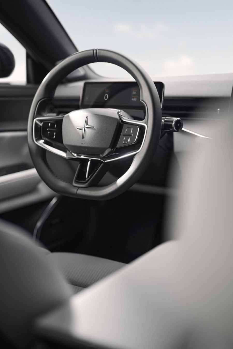polestar 5 driver seat view