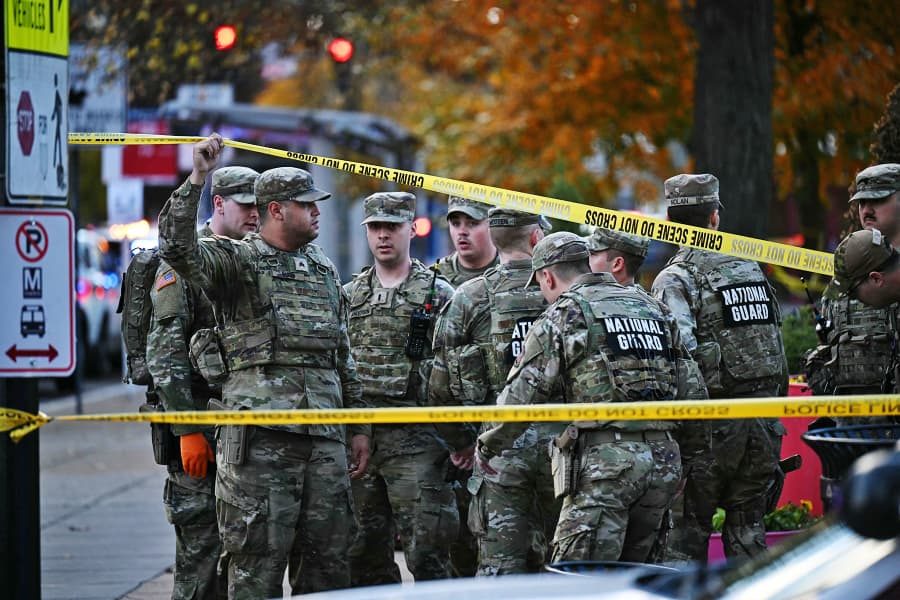 national guard soldiers critically injured in washington shooting