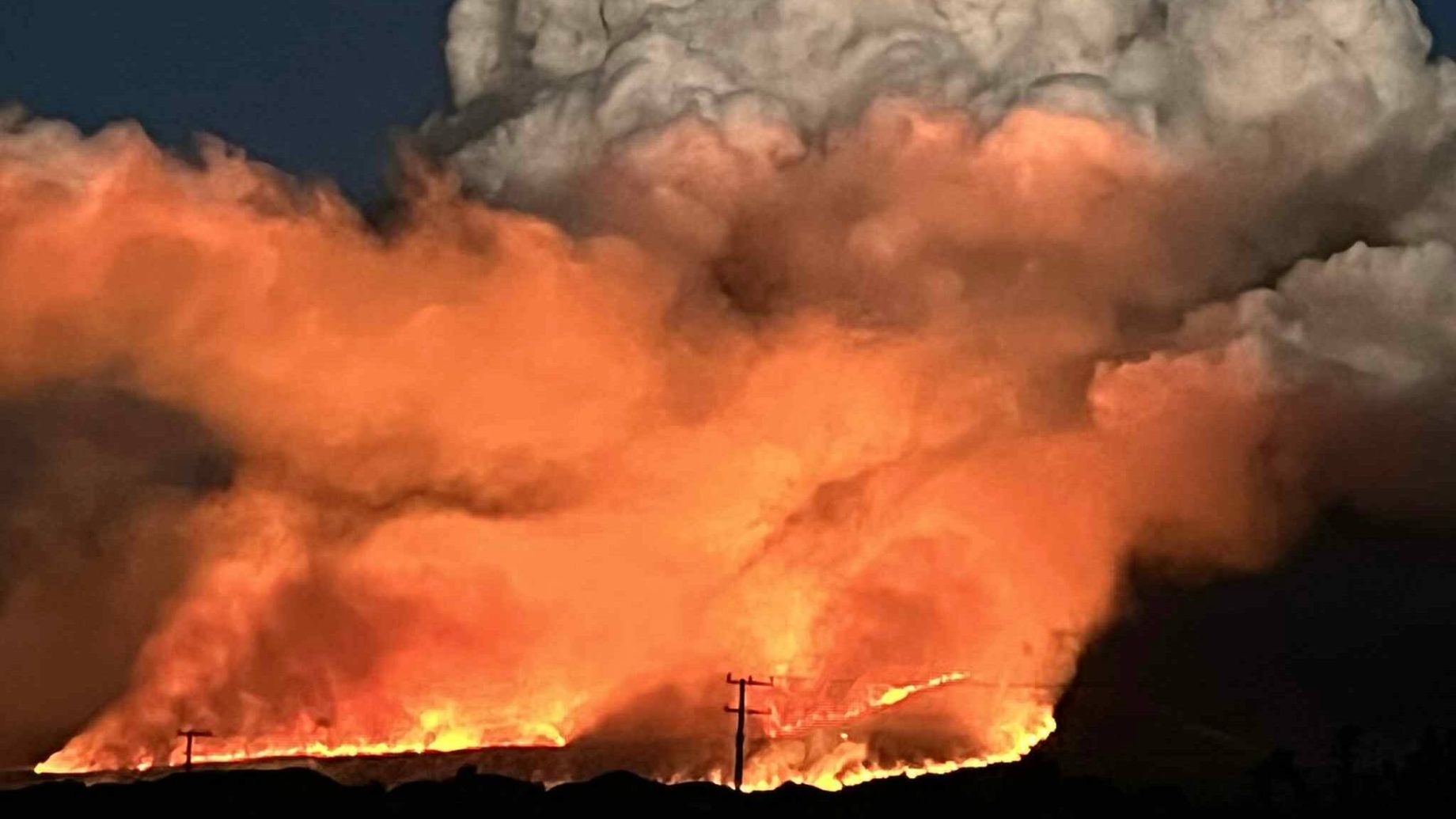 tongariro blaze consumes thousands of hectares