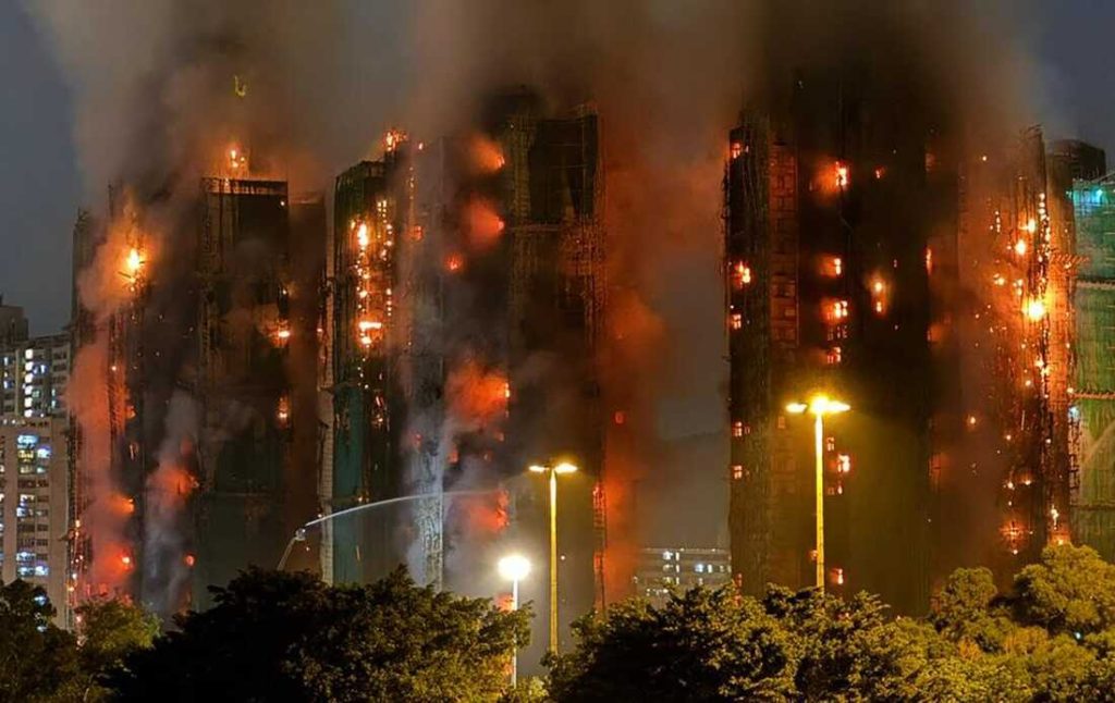 hong kong fire
