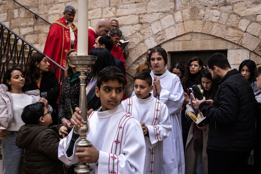 latin patriarch at holy site