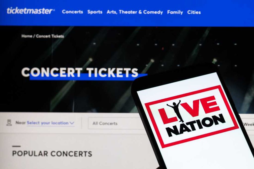 ticketmaster live nation photo illustration
