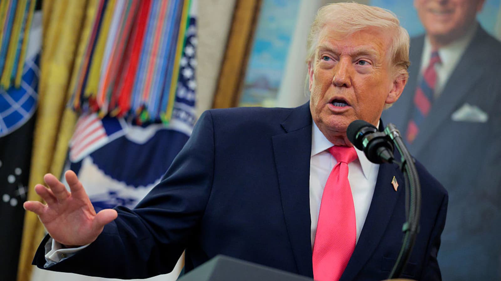 trump announces active iran negotiations