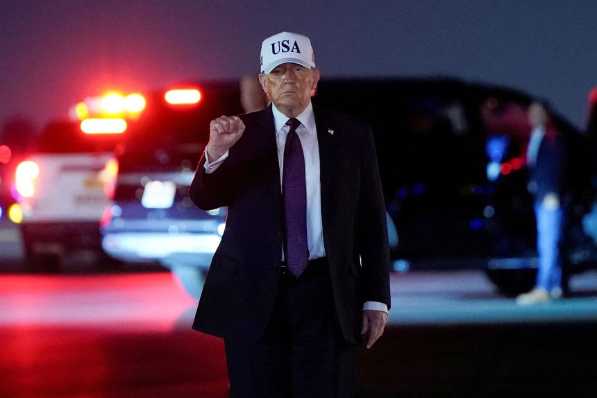 trump offers vague vision for iran conflict