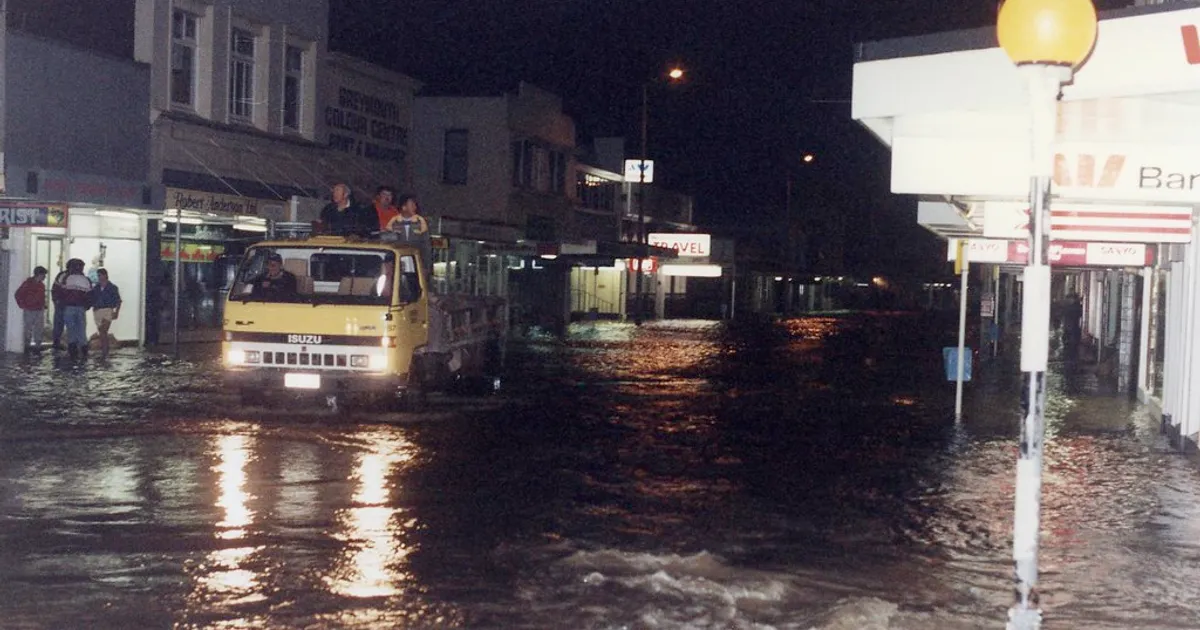 Greymouth Floods, May 1988