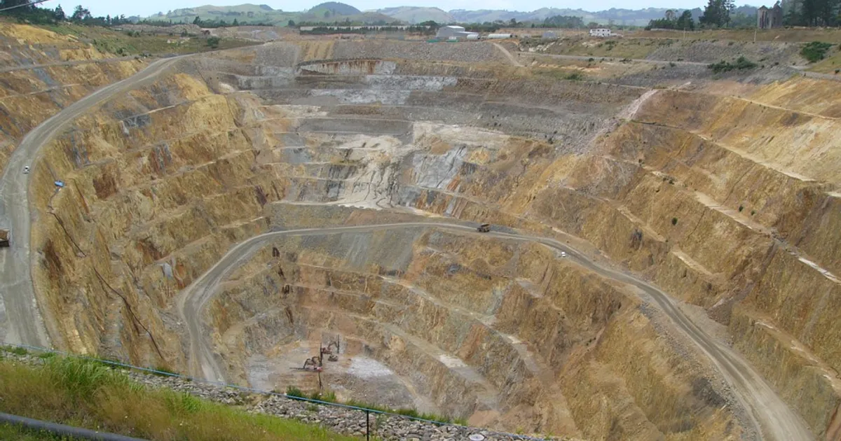 Waihi gold mine