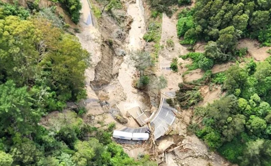 nz landslide