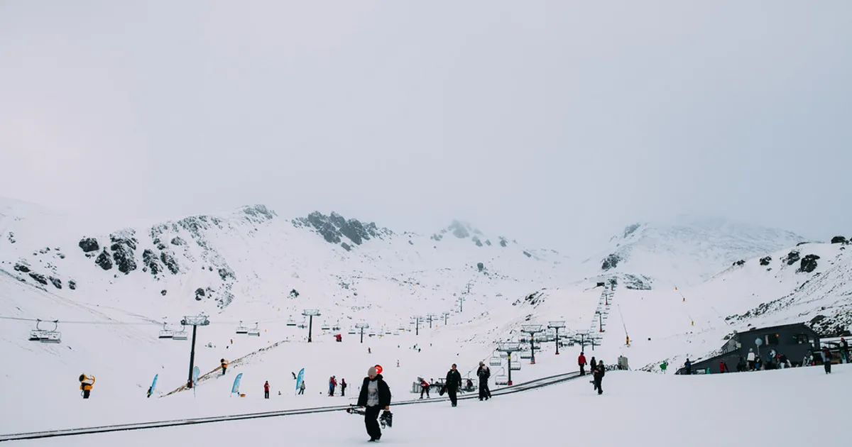 The Remarkables Ski Area, Otago, New Zealand