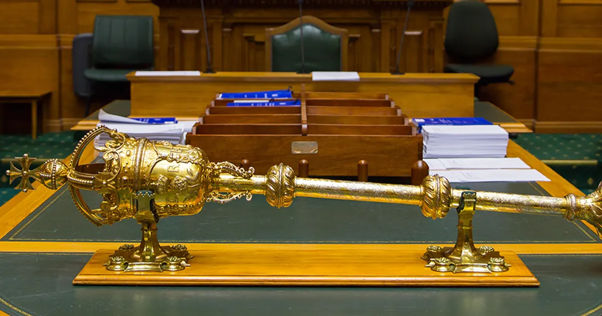 Mace-in-the-debating-chamber-at-new-zealand-parliament