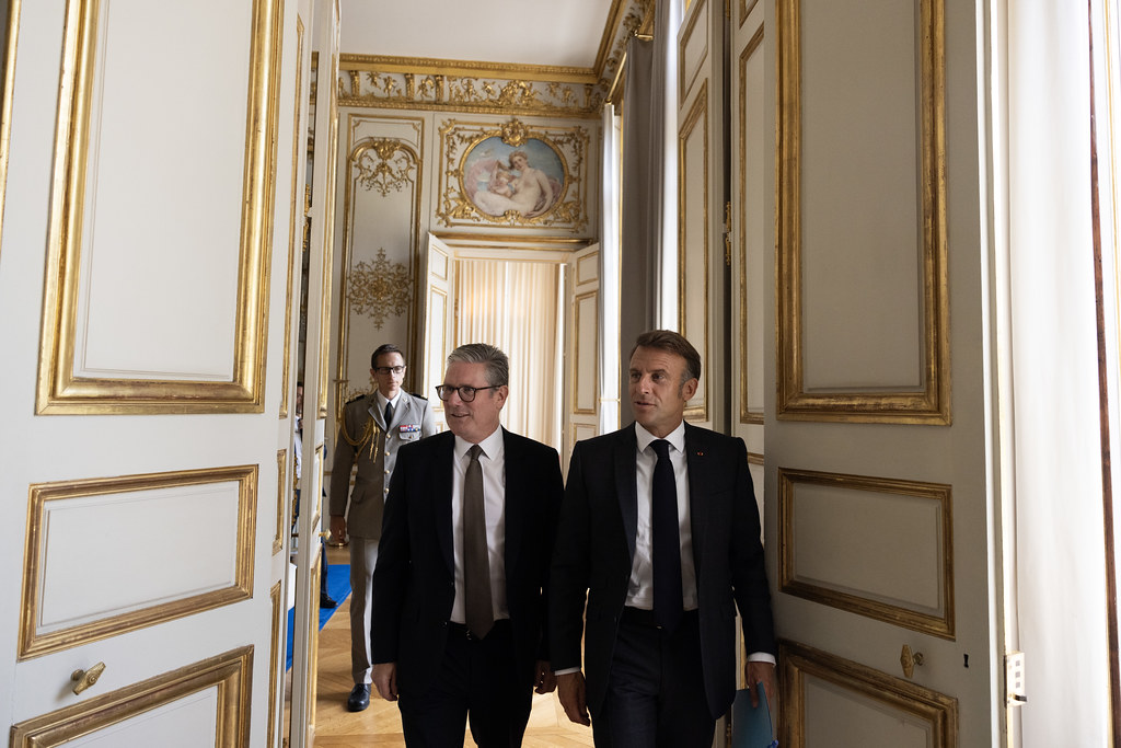 starmer and macron