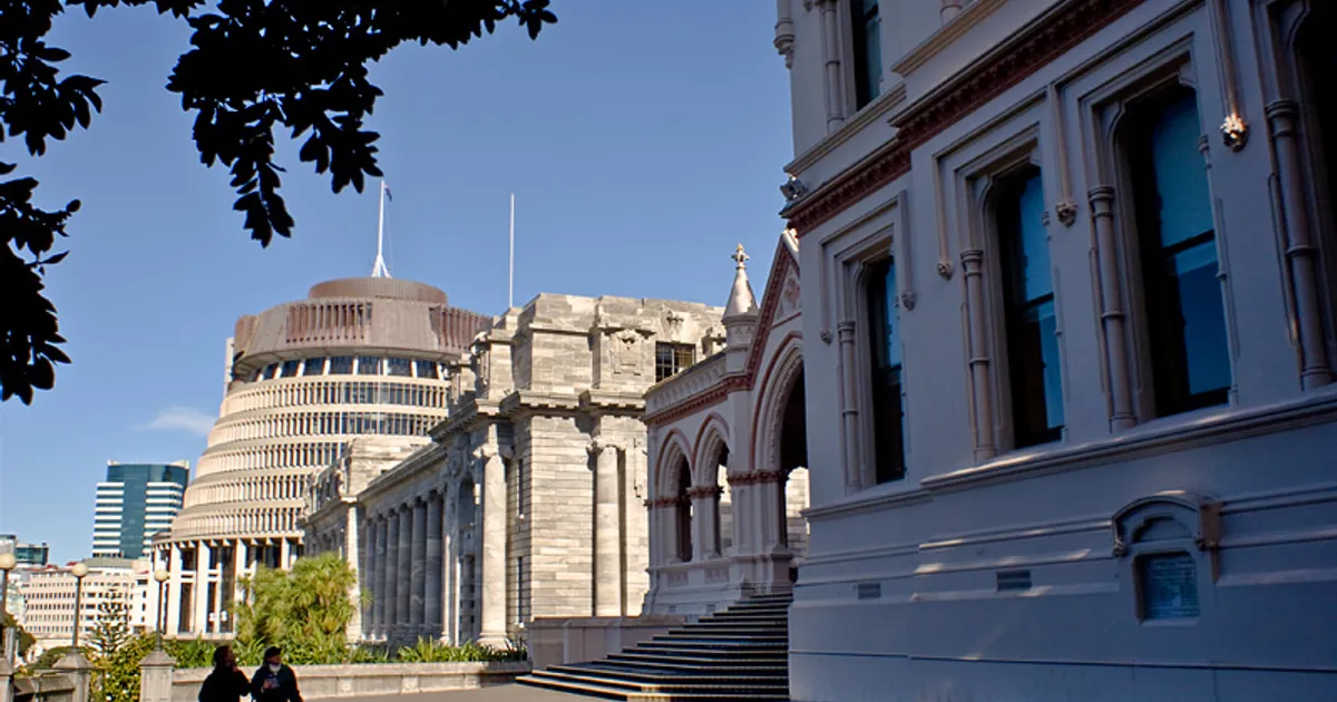 Wellington government parliament library