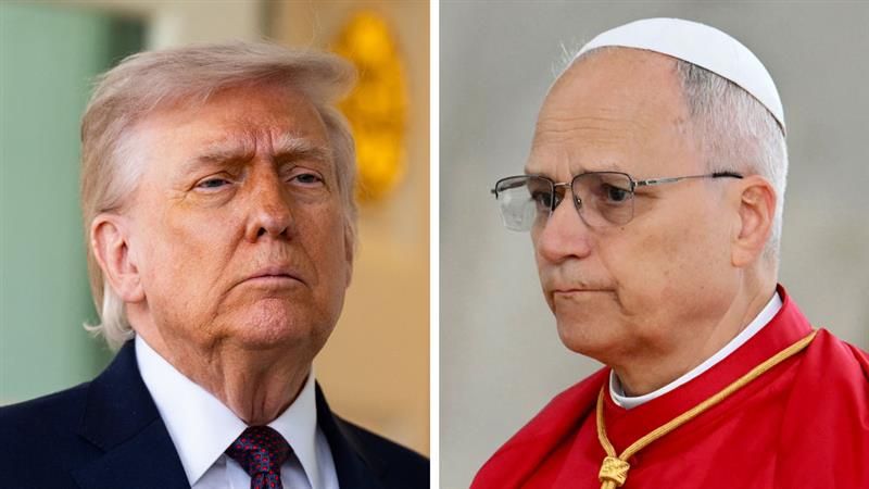 trump pope leo xiv
