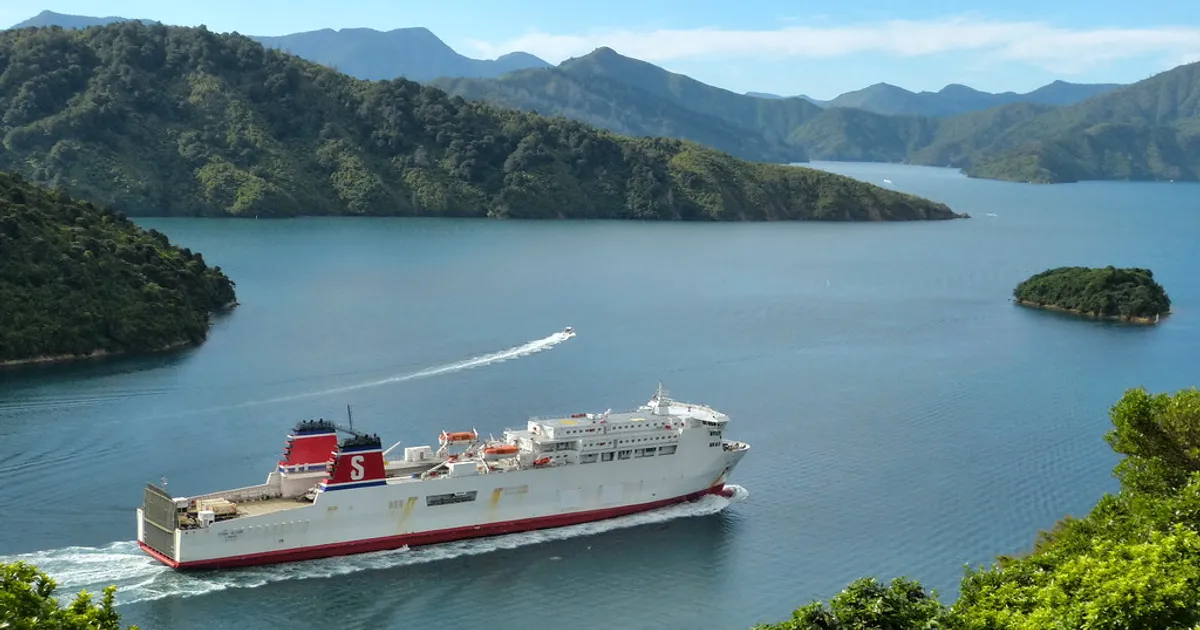 Stena Alegra in Queen Charlotte Sound