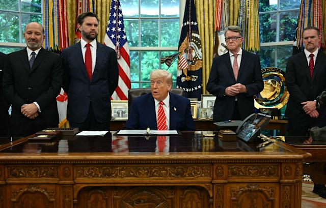 uk exports to us plunge 25% after trump's tariffs