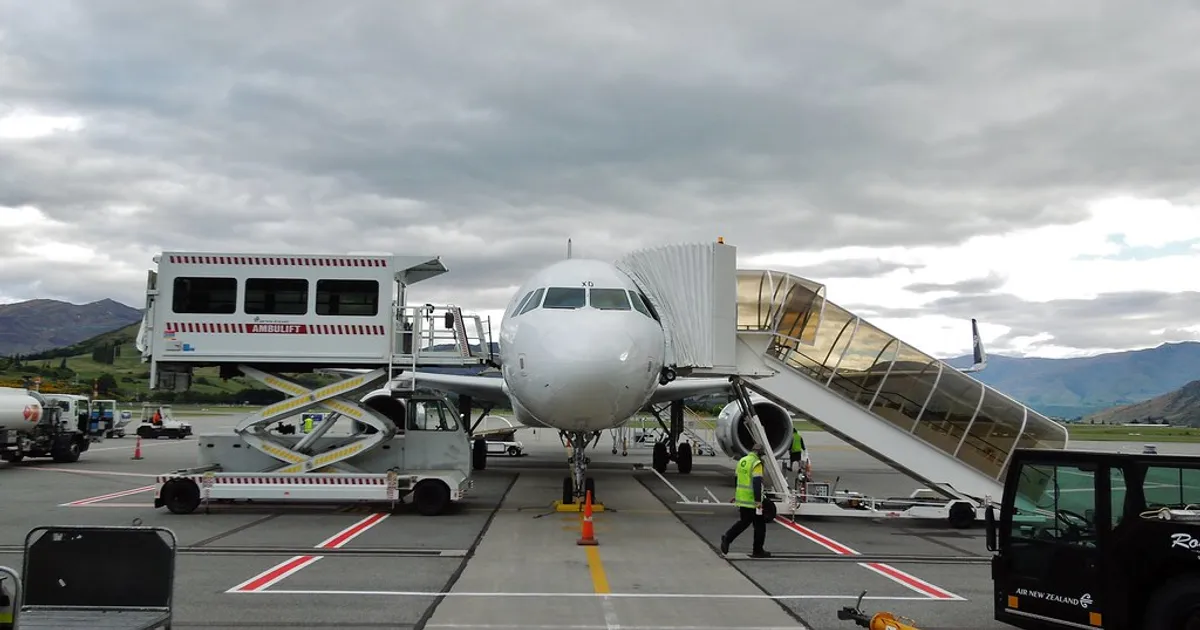Airbus A320-232SL Air New Zealand ZK-OXD @ Queenstown