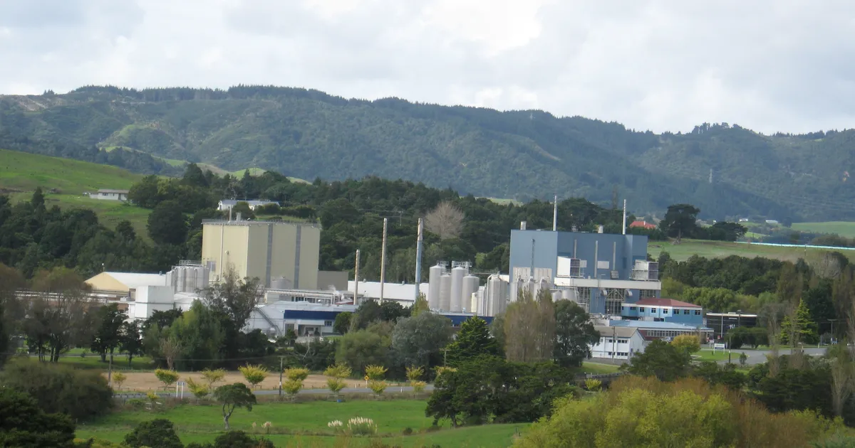 Fonterra Dairy Processing Plant Maungaturoto
