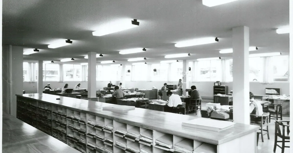Modern Government Office in Auckland. Inland Revenue Department, Takapuna (33306611280)
