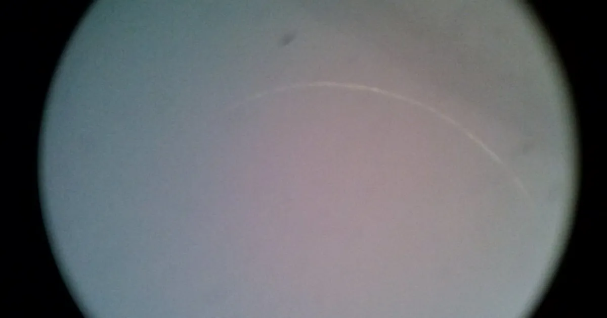 Thin crescent Moon