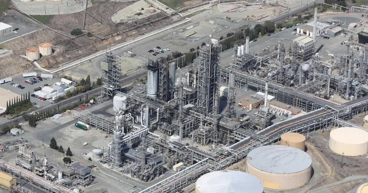 refinery, oil, aerial
