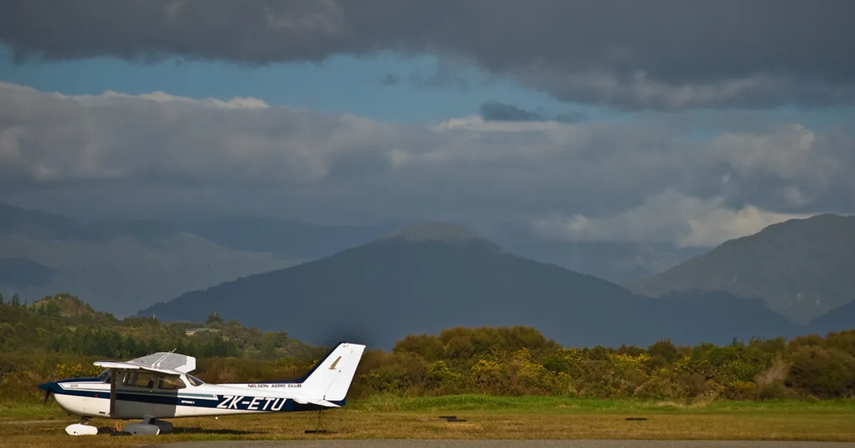 Hokitika Airport, West Coast, New Zealand, 24 April 2008