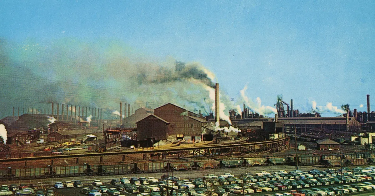 Gary Steel Works, United States Steel Corporation, 1959 - Gary, Indiana