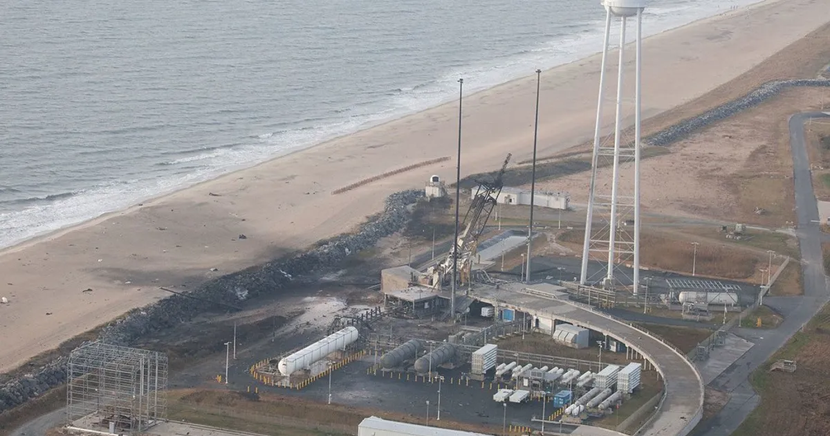 NASA’s Wallops Flight Facility Completes Initial Assessment after Orbital Launch Mishap