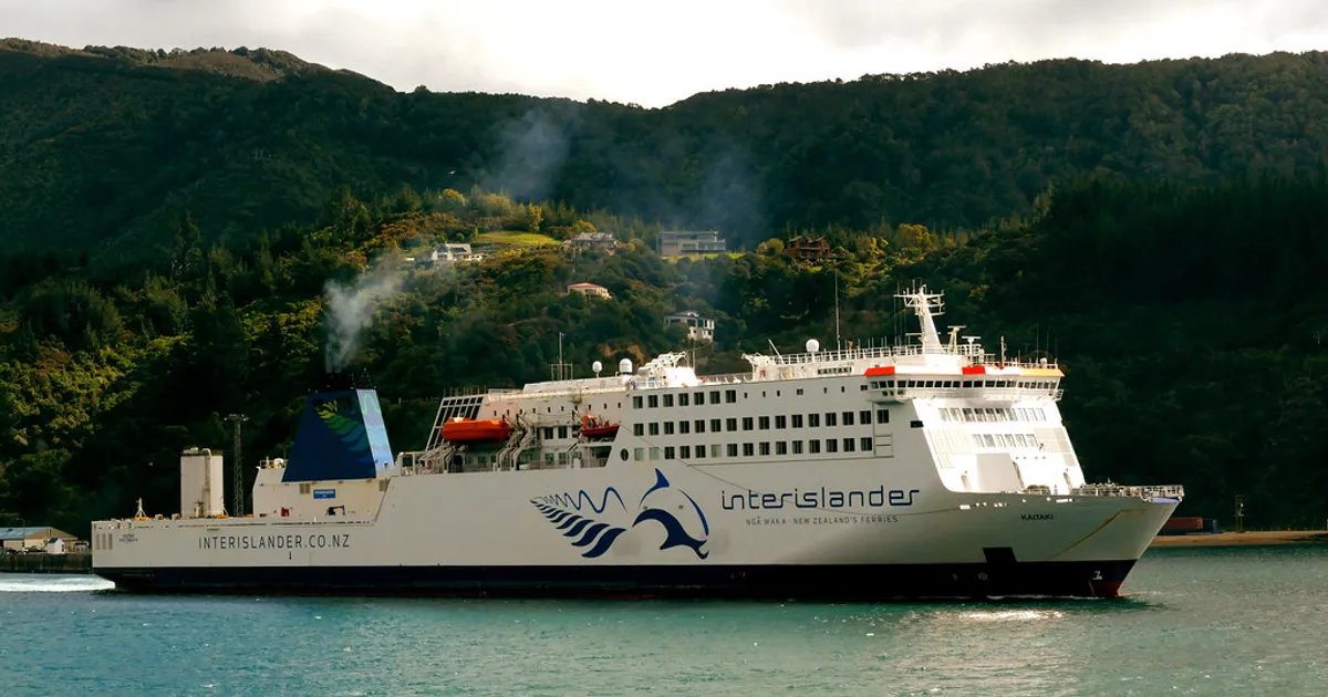 Kaitaki. Cook Strait Ferry. NZ