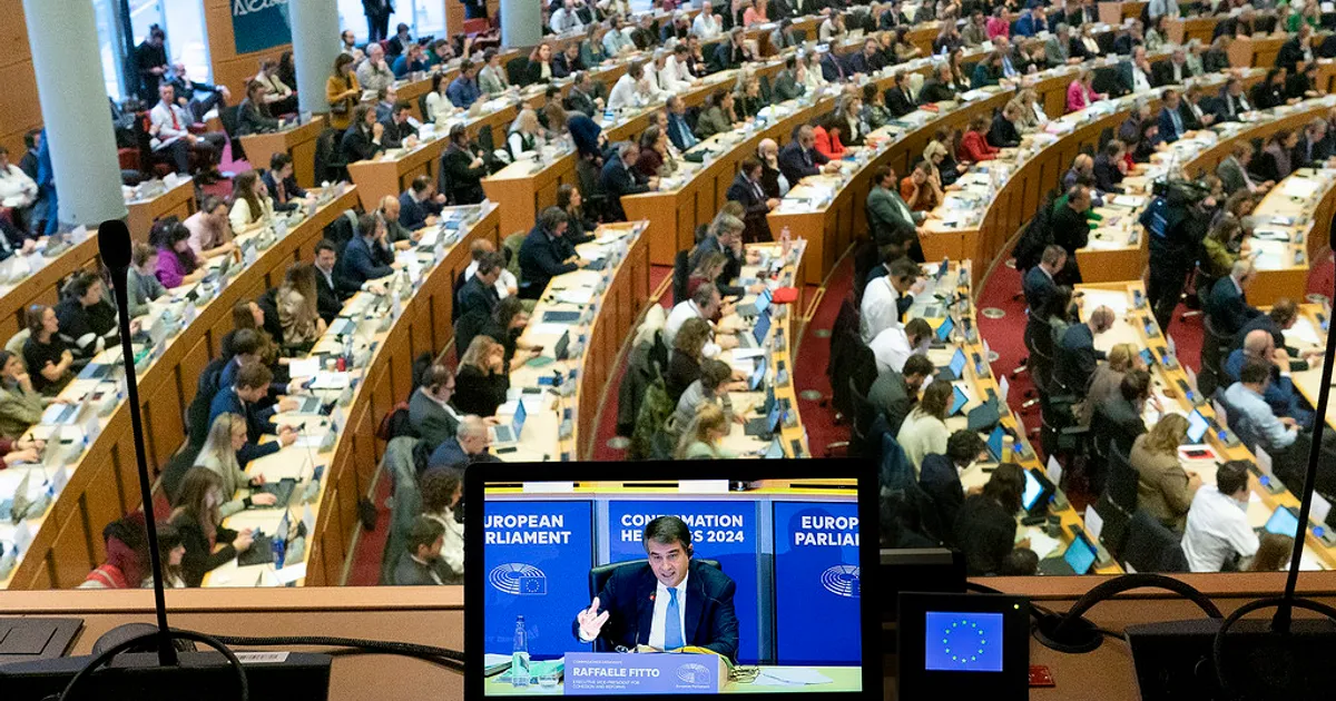 Behind the scenes during the European Parliament hearings with Commissioners-designate 2024
