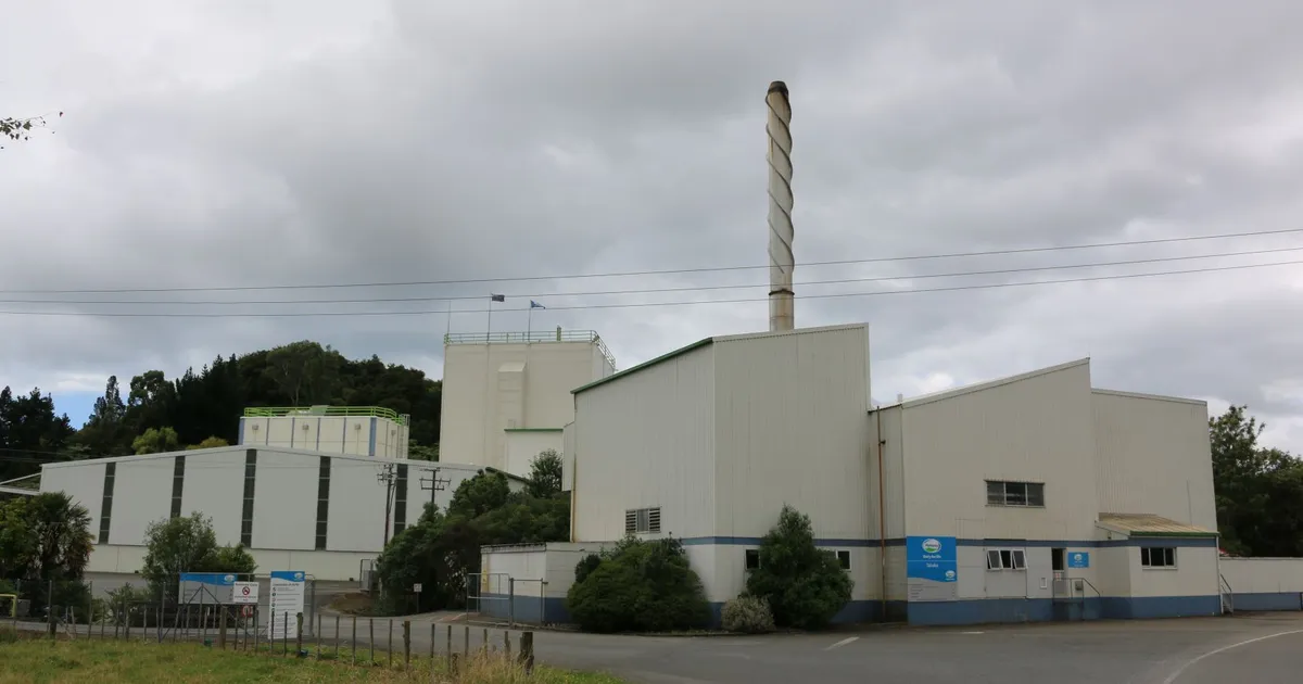 Takaka Fonterra Dairy Factory