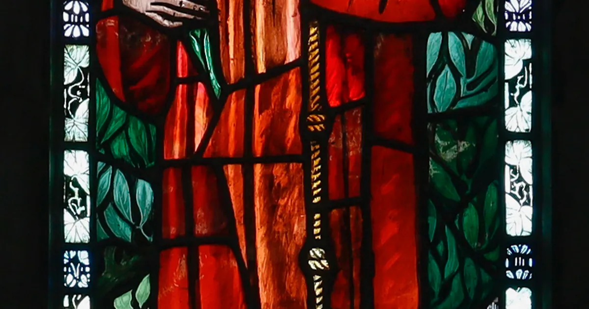 Loughrea St. Brendan's Cathedral East Aisle Anthony of Padua by Michael Healy 2019 09 05