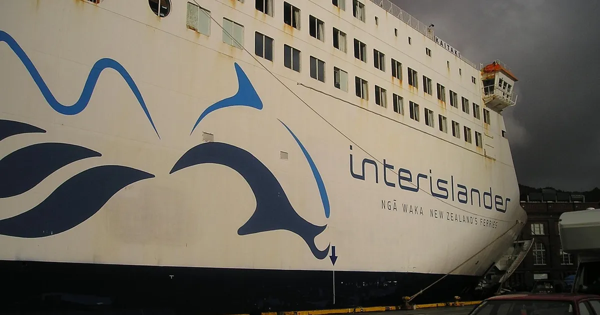 new zealand, interislander, ferry
